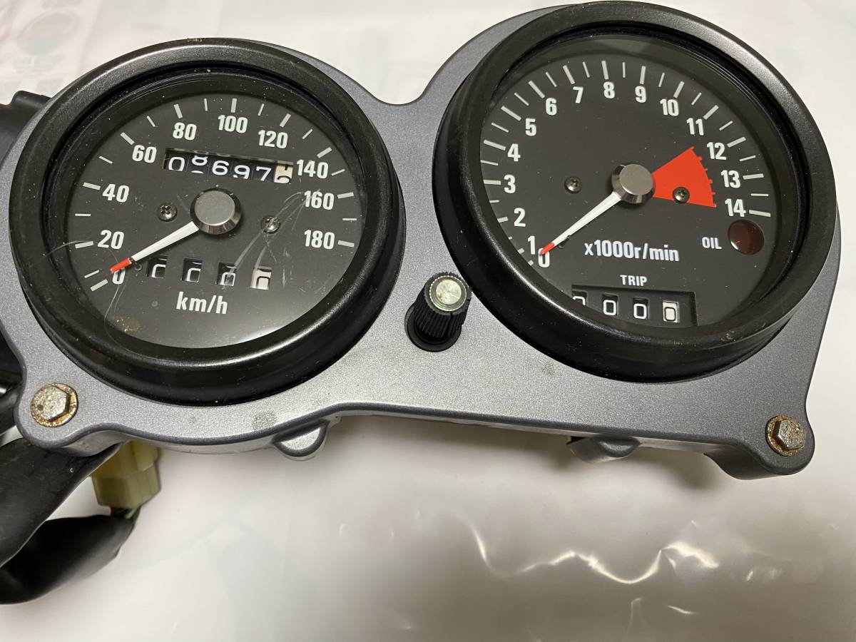 kawasaki カワサキ ゼファー 親子メーター