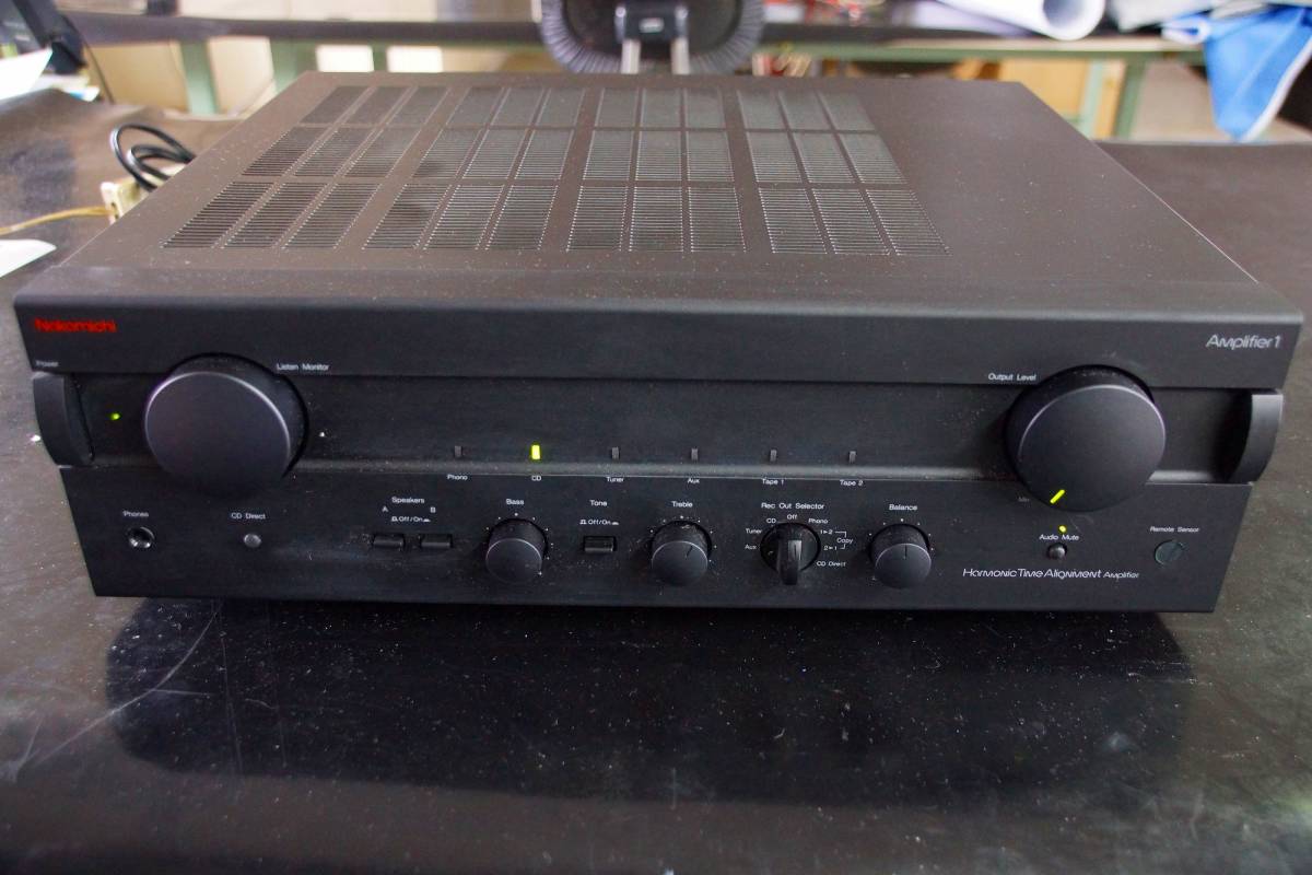 Nakamichi Amplifier1 プリメインアンプ 整備品 音出し確認できてい