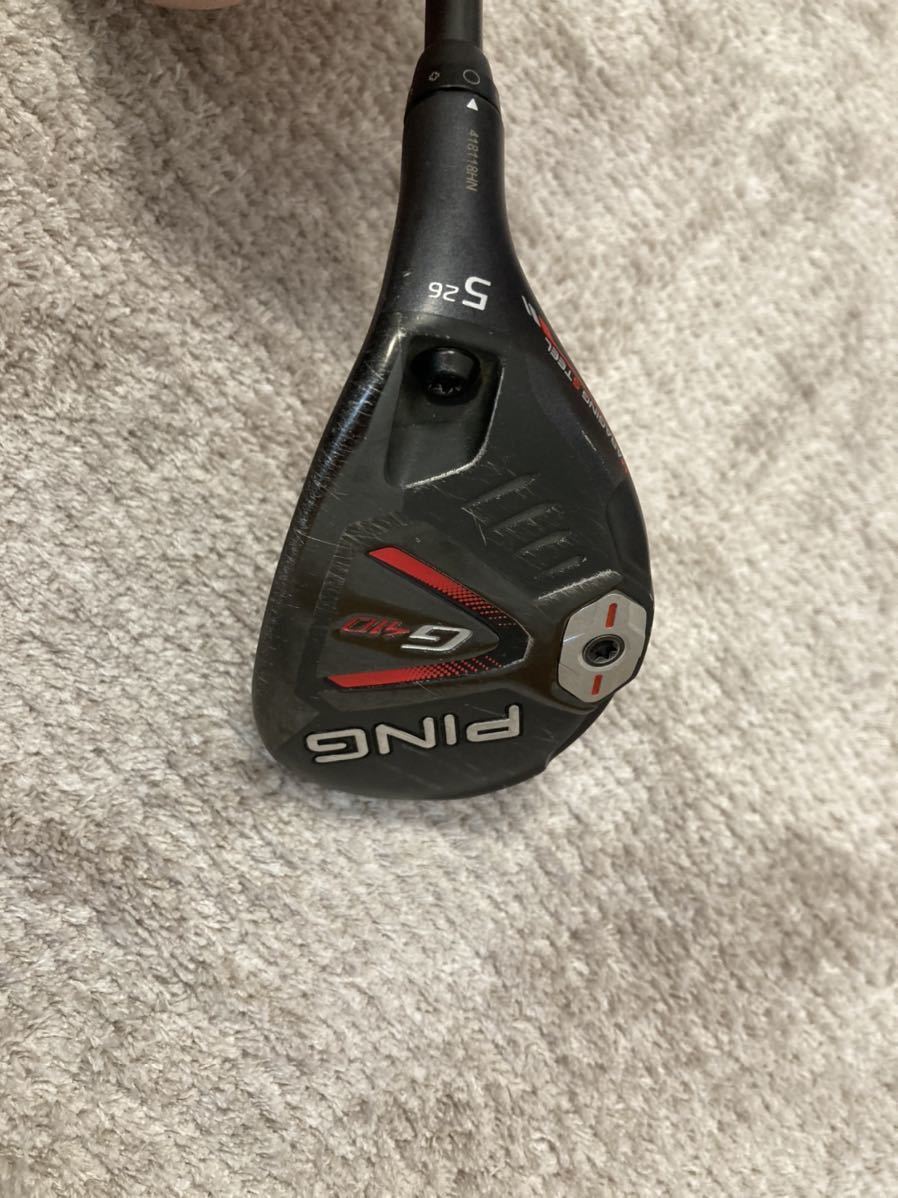 PING G410 U5 ハイブリッド 5U ヘッドのみ - PINGG410 3U⁄5U 