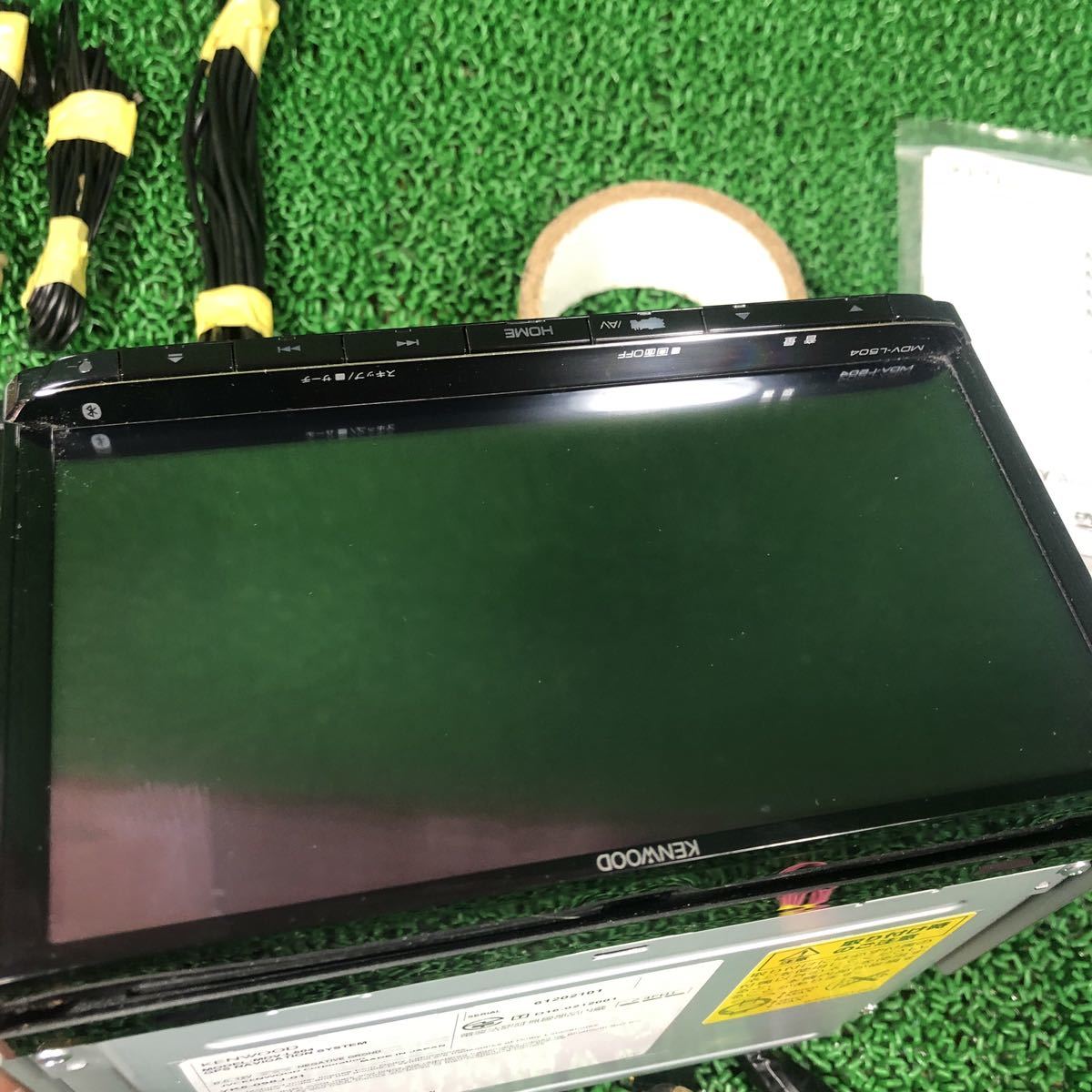 KENWOOD ケンウッド MDV-L504 フルセグ メモリーナビ 2016年製 DVD