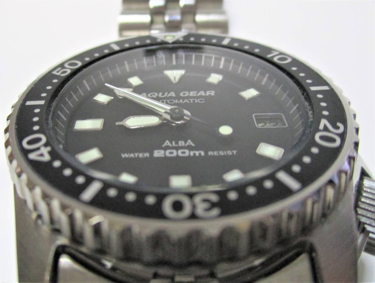 ☆SEIKO セイコー ALBA アルバ AQUA GEAR アクアギア Y621-6000 自動