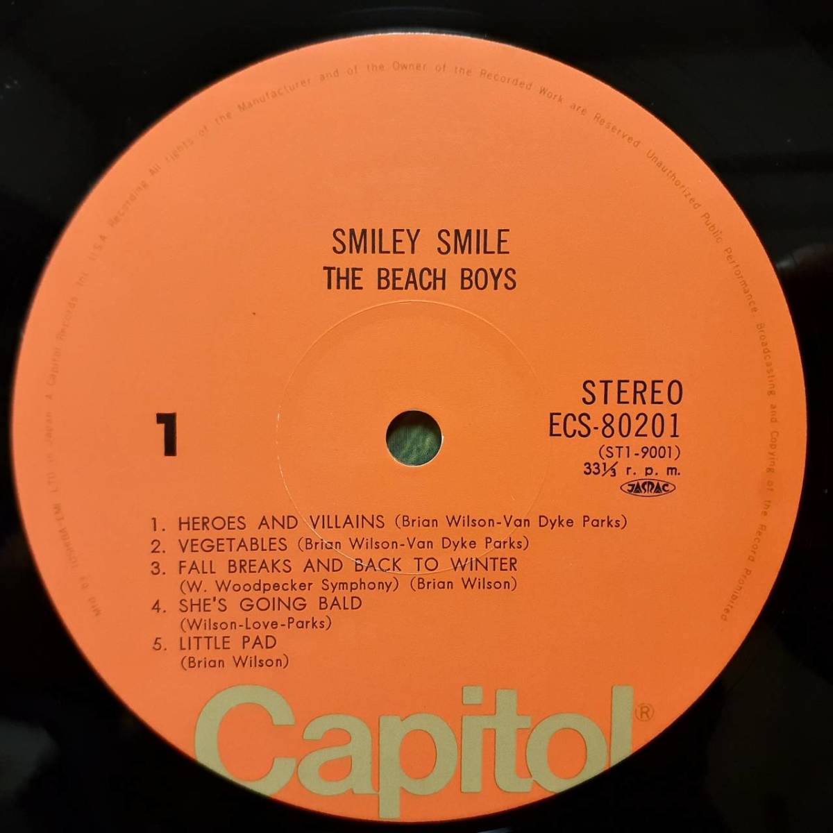 Smiley Smile Beach Boys - The – ⁄ BOYS BEACH : | THE Vinyl SMILE