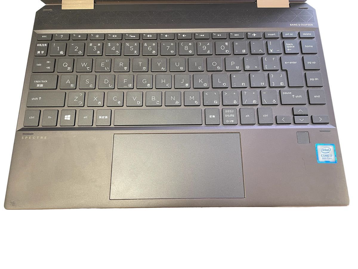 ジャンク》HP Spectre X360 Convertible 13 i7−8550U RAM16G
