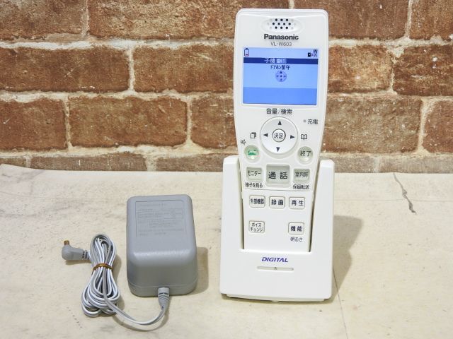 人気定番，安い 1円〜 通電確認のみ Panasonic VL-W603 パナソニック ワイヤレスモニター 子機(インターホン、ドアホン)｜売買されたオークション情報、yahooの商品情報をアーカイブ公開 - オークファン インターホン、ドアホン