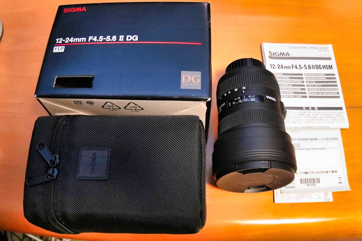 ☆SIGMA 広角ズームレンズ 12-24mm F4.5-5.6IIDG HSM ニコン用 フル 