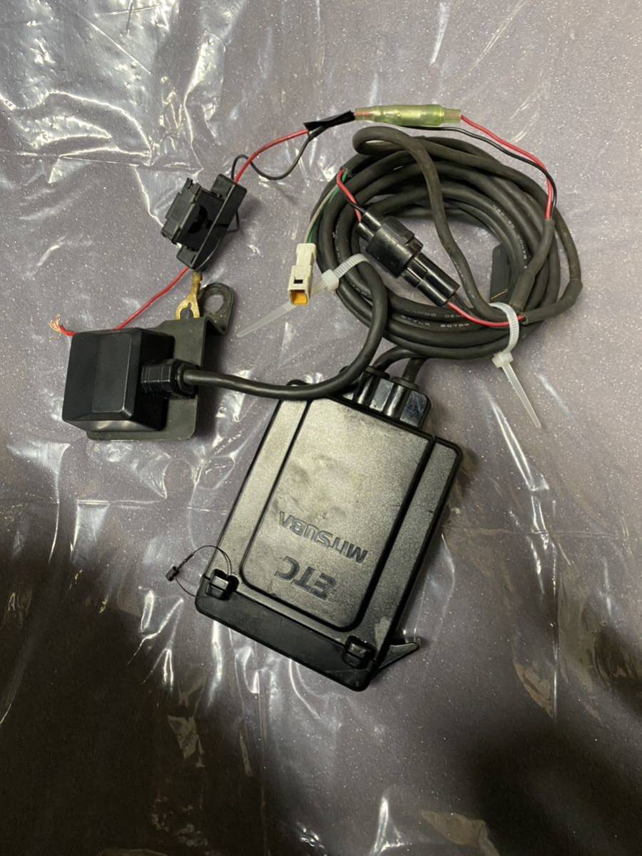 MSC-BE31 オートバイ用 MITSUBA バイク用 ETC アンテナ分離型ETC車載器