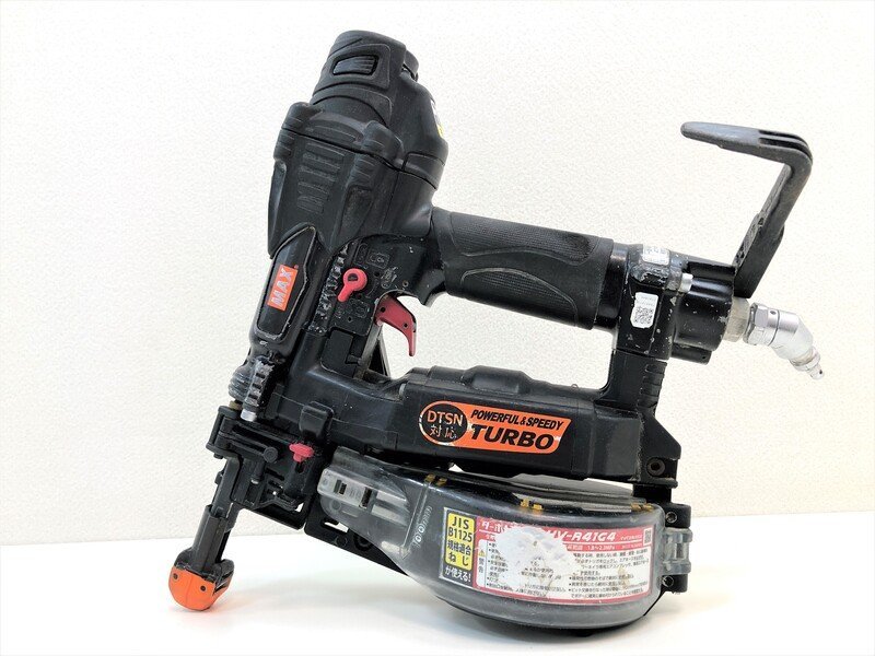 限定セール，定番人気 ジャンク品 マックス MAX 高圧接続ターボドライバ HV-R41G4 ITLHIEHA19VK(エア釘打機)｜売買されたオークション情報、yahooの商品情報をアーカイブ公開 - オークファン エア釘打機