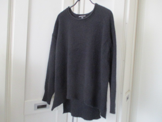 ◆ジェームスパース JAMES PERSE　カシミヤ１００％　クールネックニット　美品　◆ JAMES ジェームスパース James リサイクルカシミヤ メンズ リサイクル