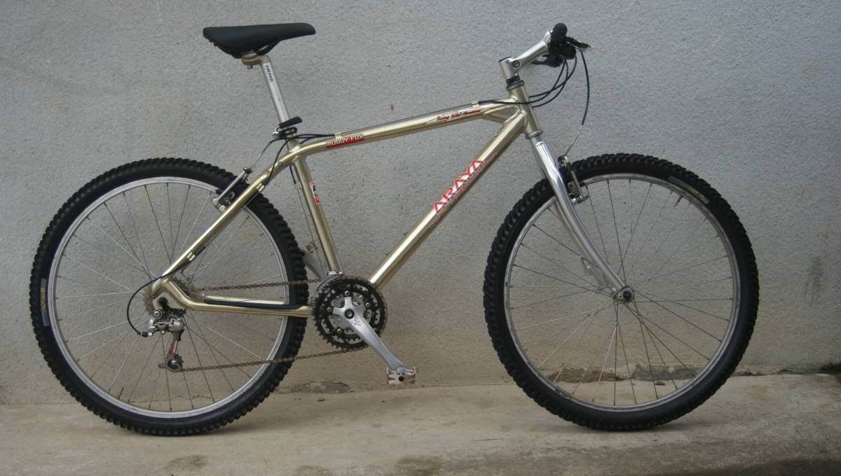 1997ARAYA MUDDY FOX アルミフレーム＆フォーク