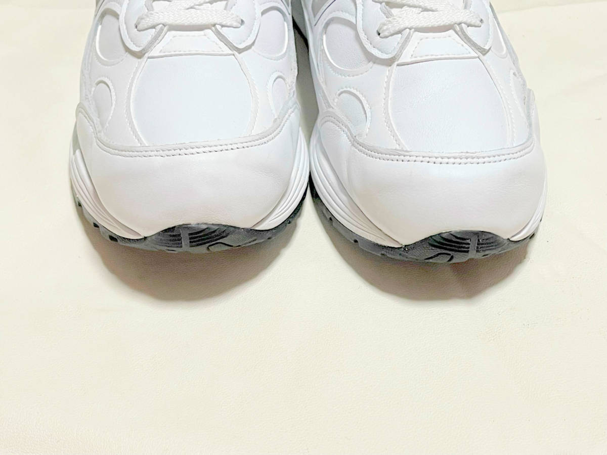30cm US12 USA製 海外限定 ニューバランス ホワイトレザー New Balance 