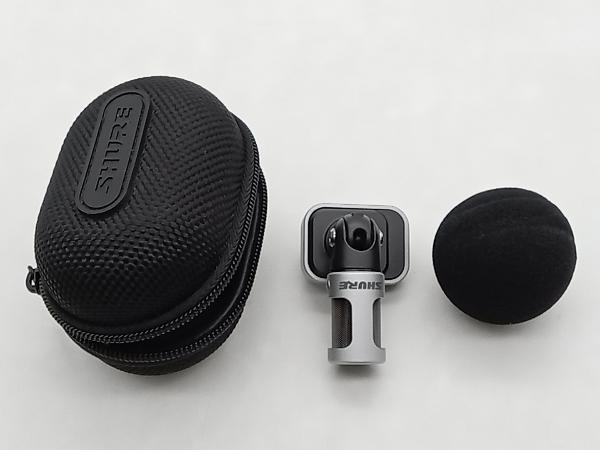 SHURE／ MV88／ iPhone用マイク／iPad用 マイクiPhone iPad用マイク