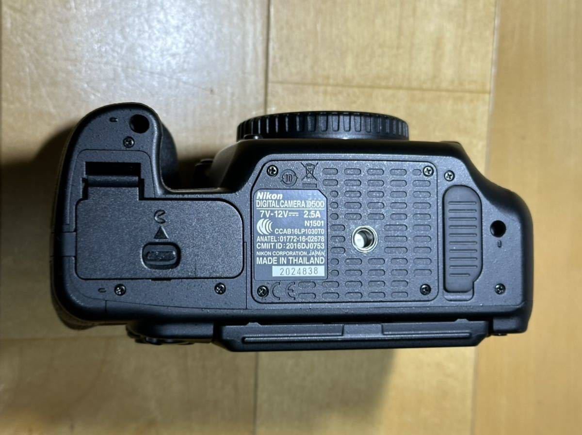 超極上品☆Nikon デジタル一眼レフカメラ D500 レンズキット AF-S DX 