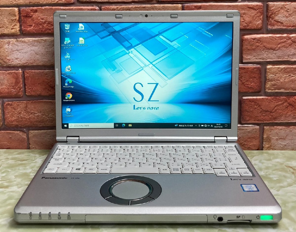  1円 Panasonic LET'S NOTE SZ6 / Core i5 7300U 2.60GHz / メモリ 8GB / SSD 256GB / 12.1型 1920&times;1200 / Windows10 Pro 64bit(12インチ～)｜売買されたオークション情報、yahooの商品情報をアーカイブ公開 - オークフ パナソニック、松下電器産業