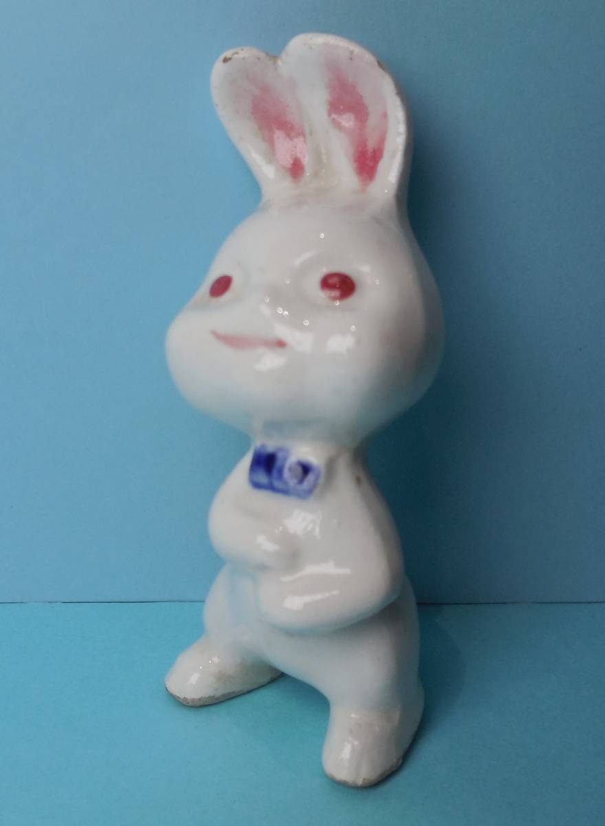 エスエス製薬 ピョンちゃん うさぎ ウサギ 小さな 陶器 人形