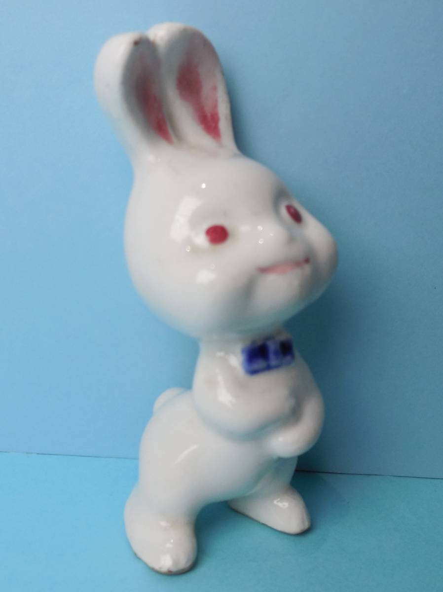 エスエス製薬 ピョンちゃん うさぎ ウサギ 小さな 陶器 人形