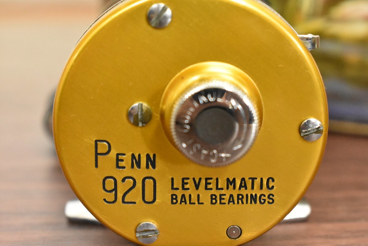 売切】ペン レベルマチック 920 右ハンドル シングルハンドル付き PENN
