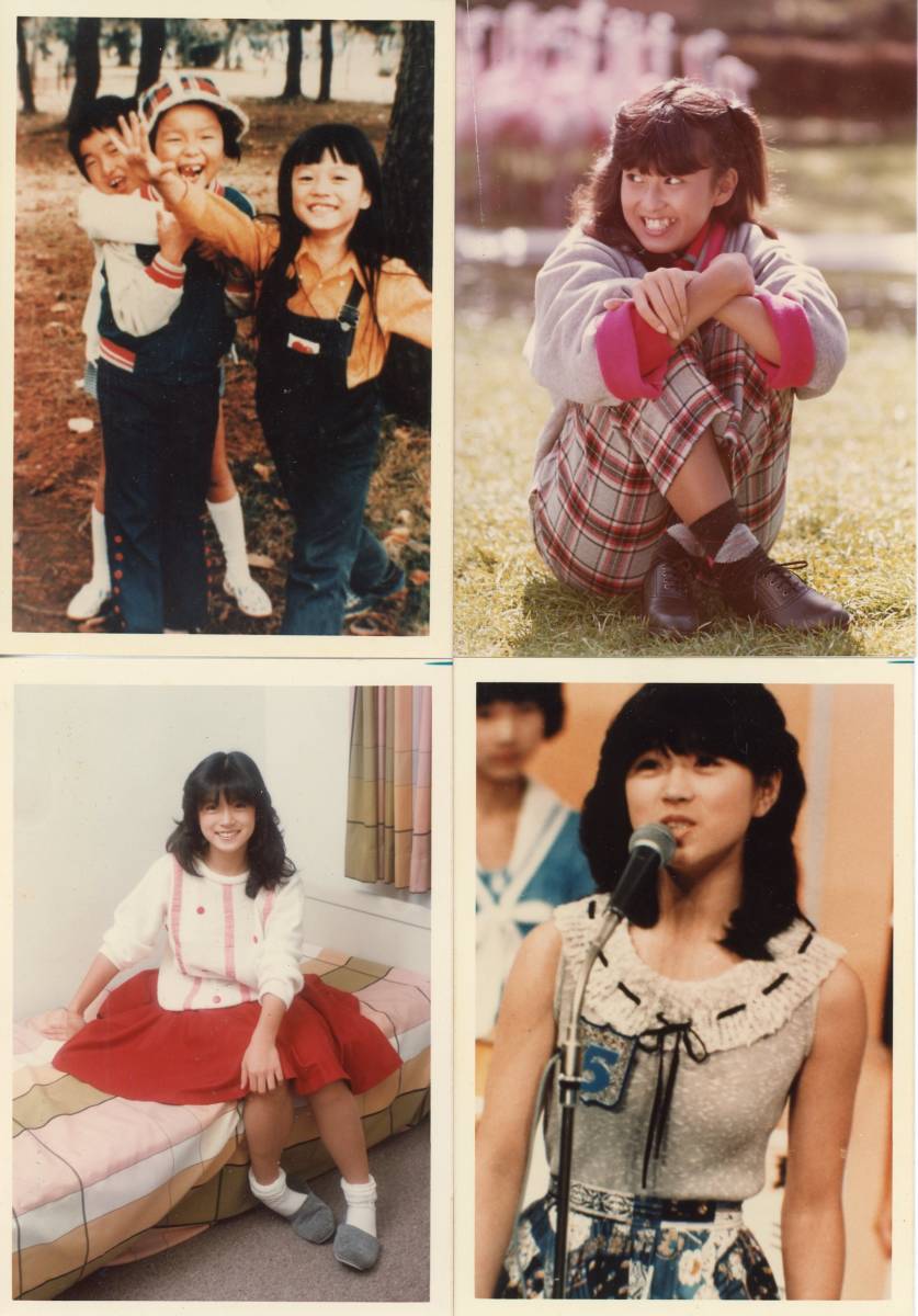 0033123 中森明菜 BOMB アイドル フォトパック シリーズ 生写真11枚  