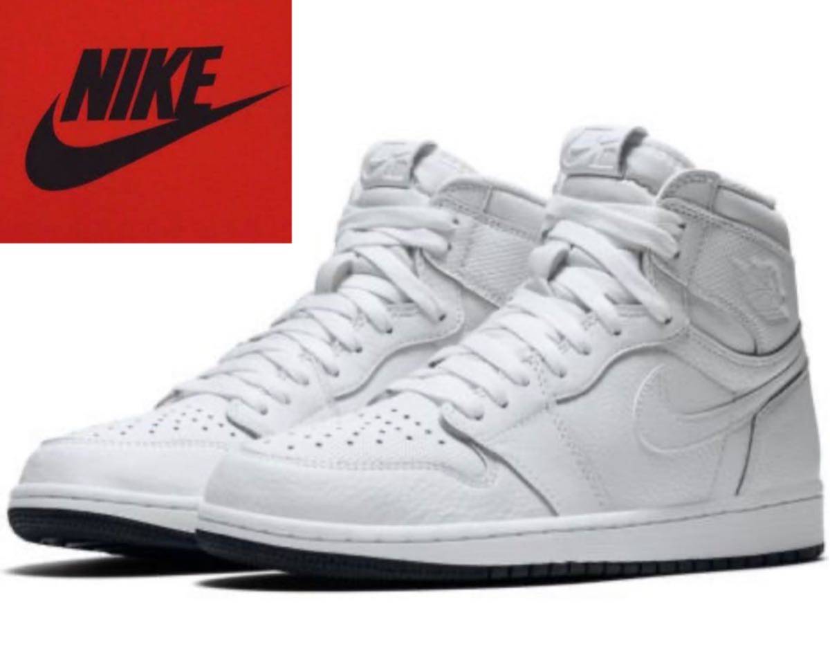 早い者勝ち ナイキ NIKE エアジョーダン1 AIR JORDAN1 retro high OG white Black US9 シカゴ ブルズ Chicago bulls 27cm NBA