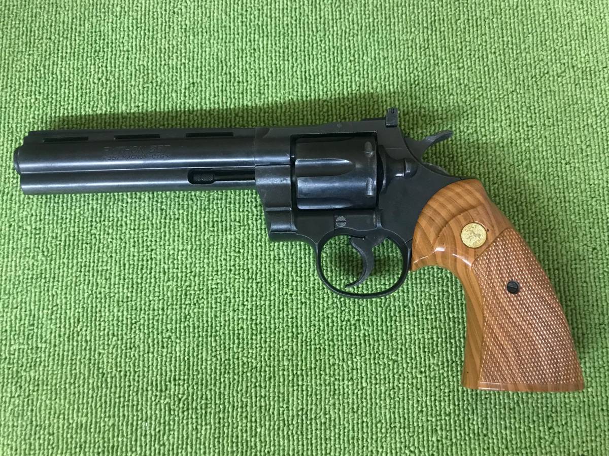 MGC モデルガン COLT SPG刻印有 PYTHON357 PYTHON POLICE MODEL GUN 0