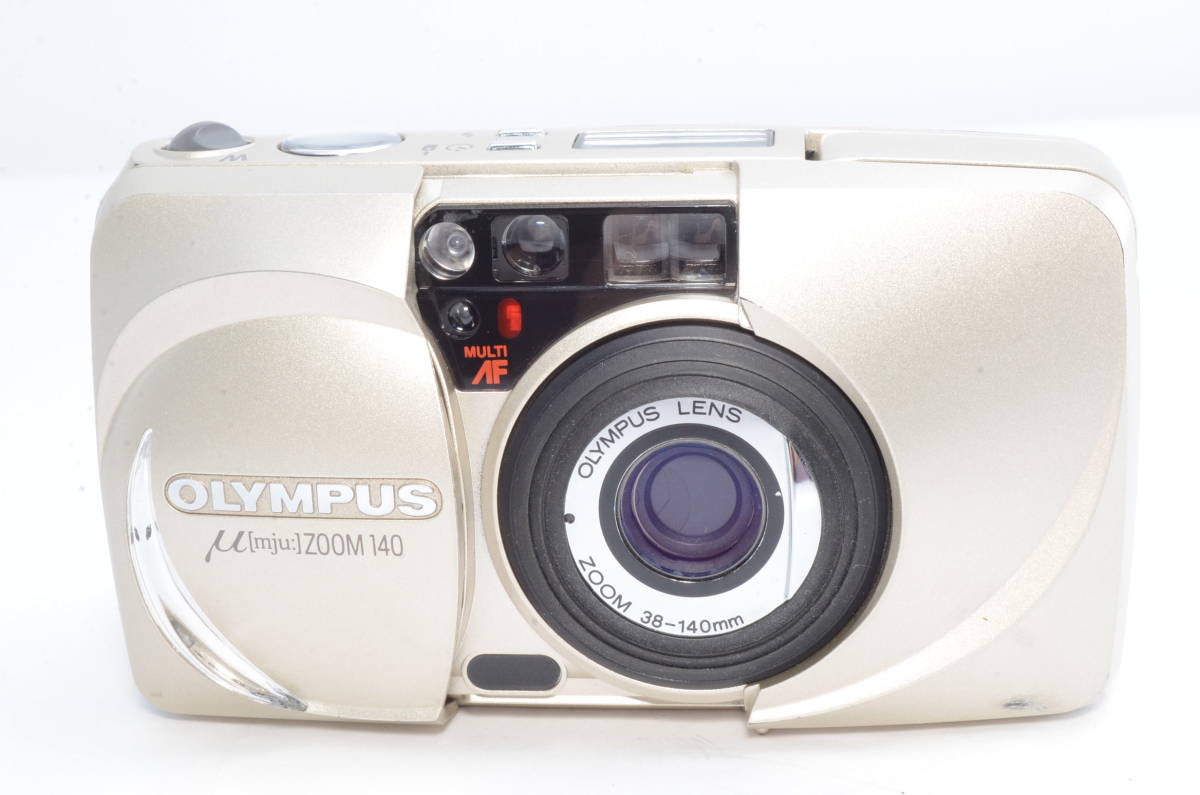 OLYMPUS オリンパス μ [mju:] ZOOM 140 DELUXE ZOOM 38-140 動作OK