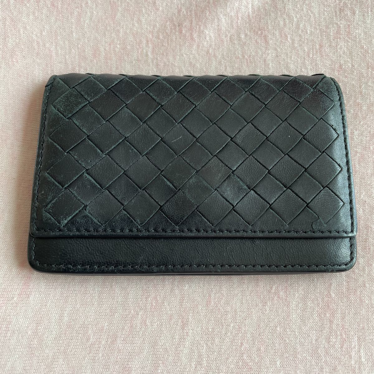 ボッテガヴェネタ 名刺入れ　カードケース　黒