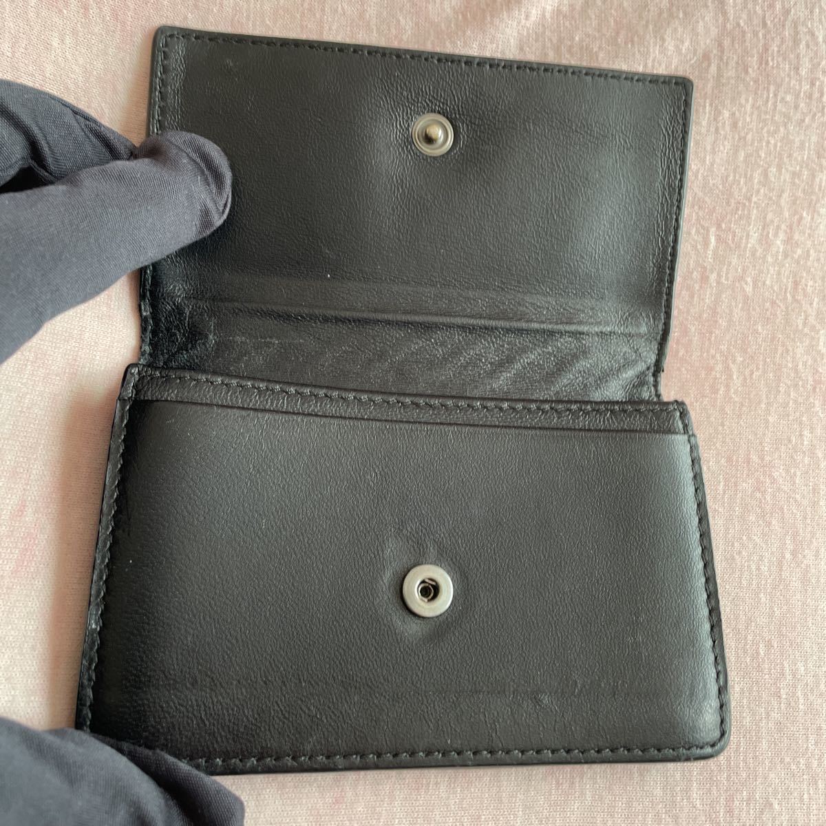 ボッテガヴェネタ 名刺入れ　カードケース　黒