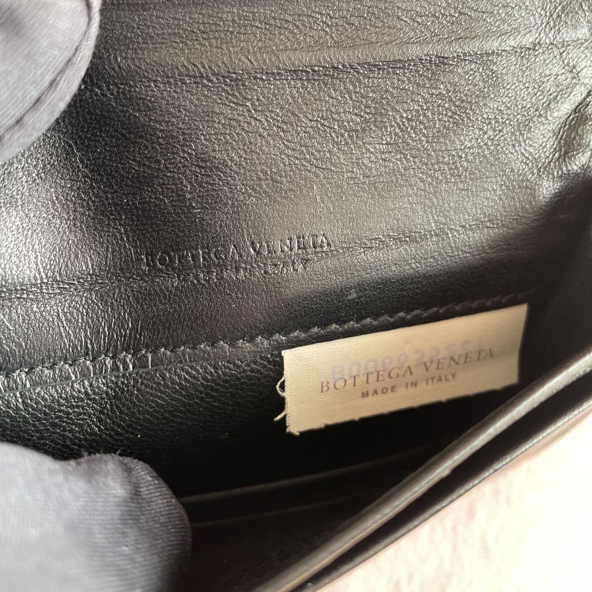 ボッテガヴェネタ 名刺入れ　カードケース　黒