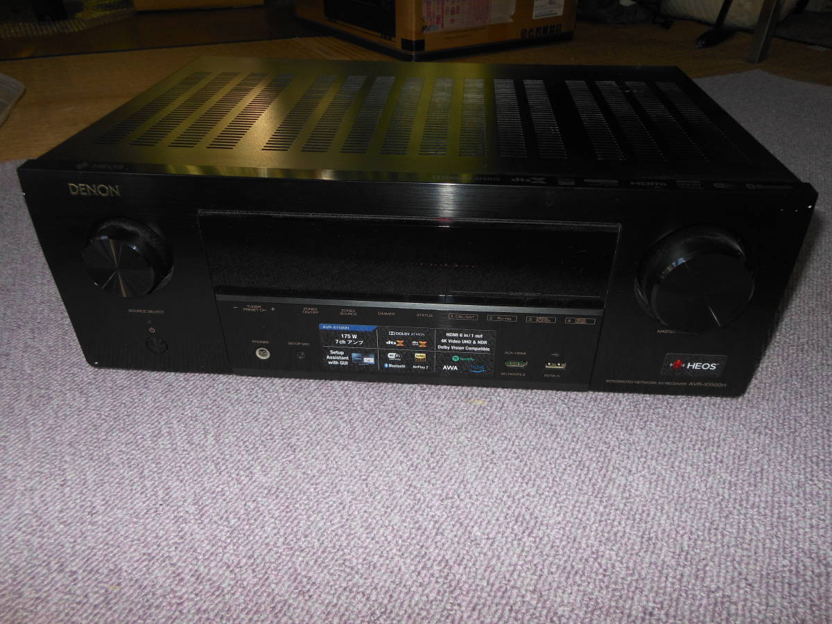 DENON AVR-X1500H 7.2ch AVサラウンドレシーバー - DENON デノン 