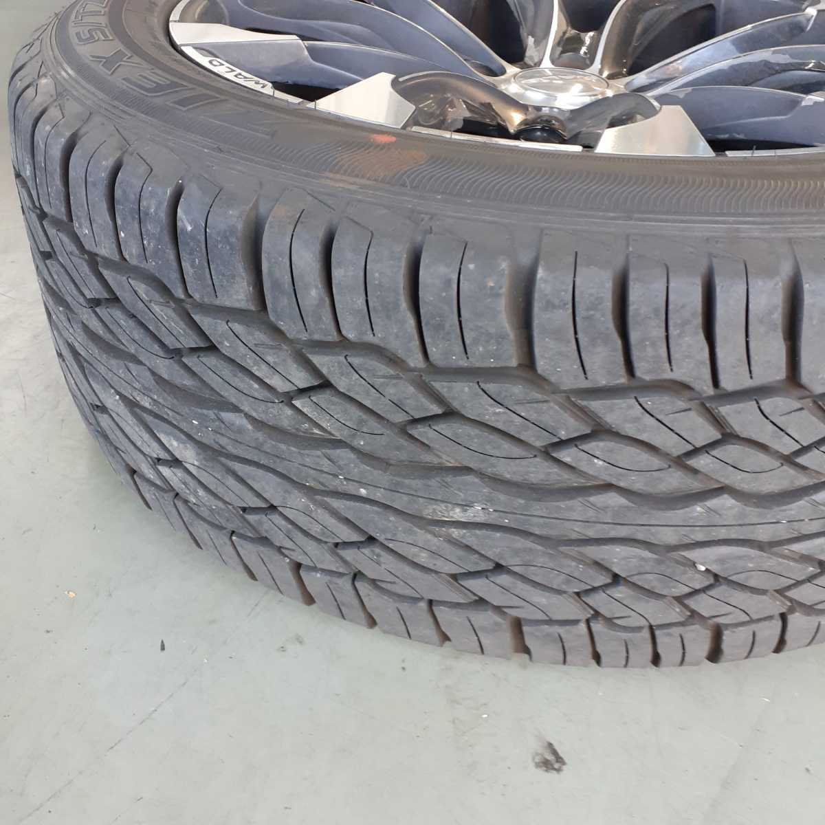 売切 WALD 22インチ ホイール 4本セット 305/45R22 5×150 ET45 