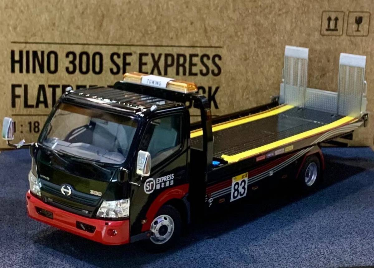 TINY 1/18 HINO 300 A1 建設車両、作業車 ミニカー 【公式通販】