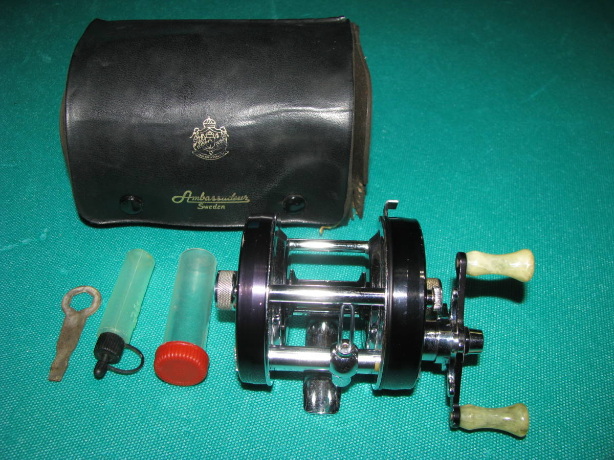 アンバサダー5001c ABU5001C ビンテージ 097200 美品皮ケース付き