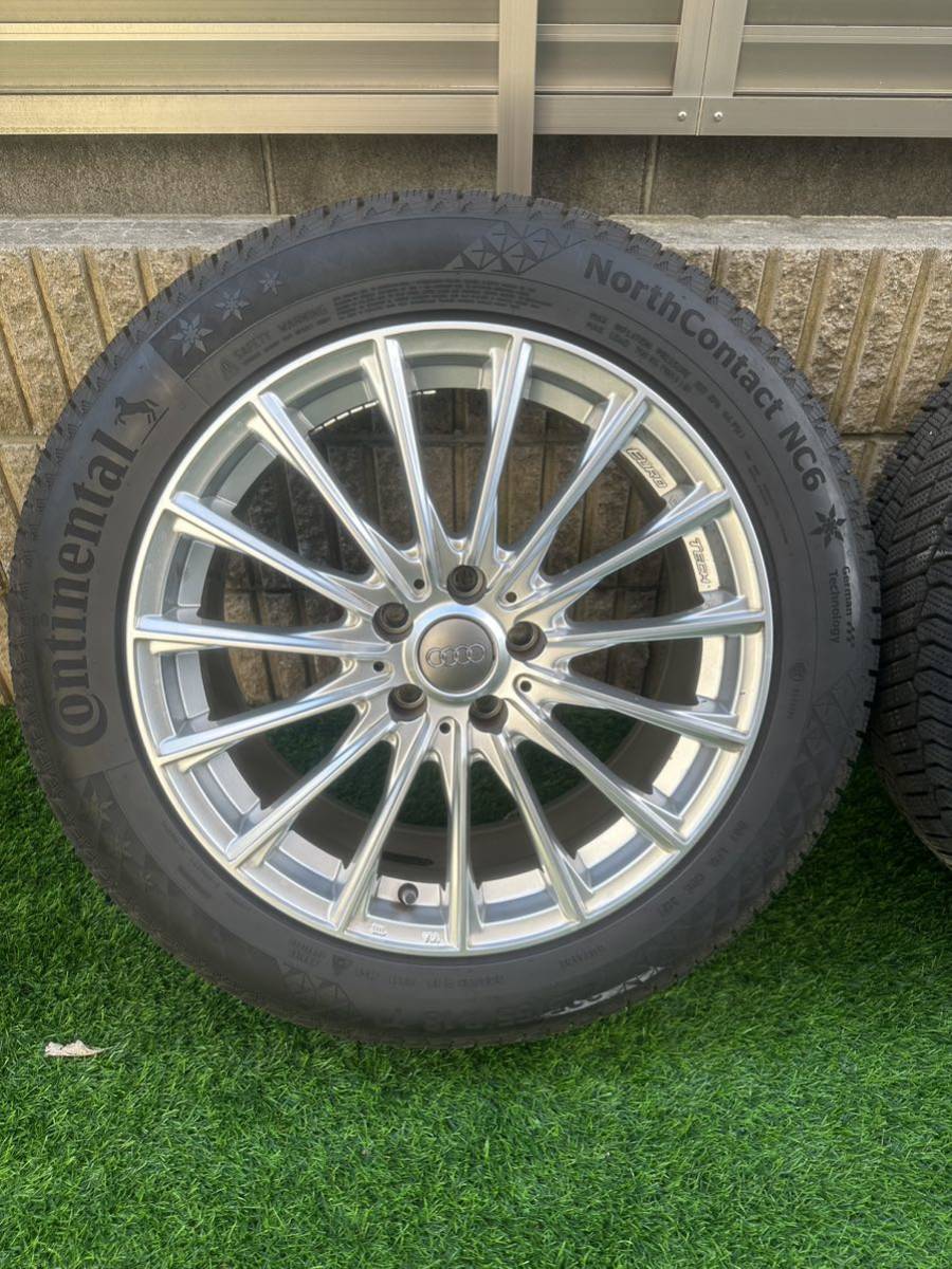 スタッドレスタイヤ アウディ audi A6 225/55/R18 PCD 112 ホイール 
