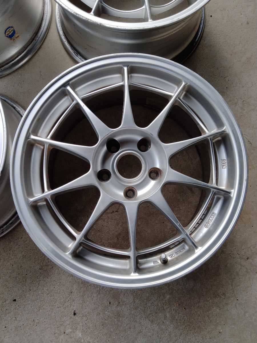 ENKEI エンケイ 軽量 NT-03 8J +45 シルバー 4本セット NT03 RPF1(社外 