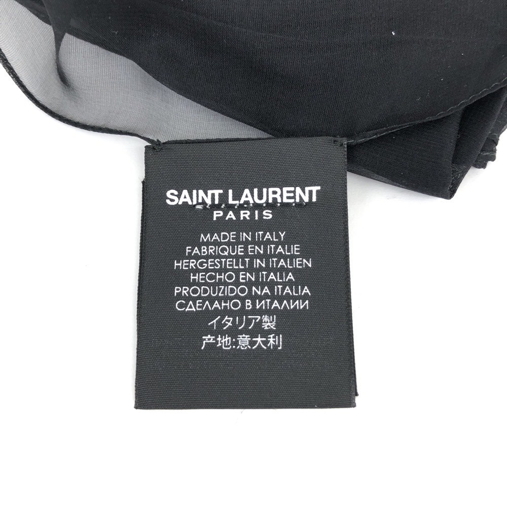 美品◇SAINT LAURENT PARIS サンローランパリ リボンタイ◇321746