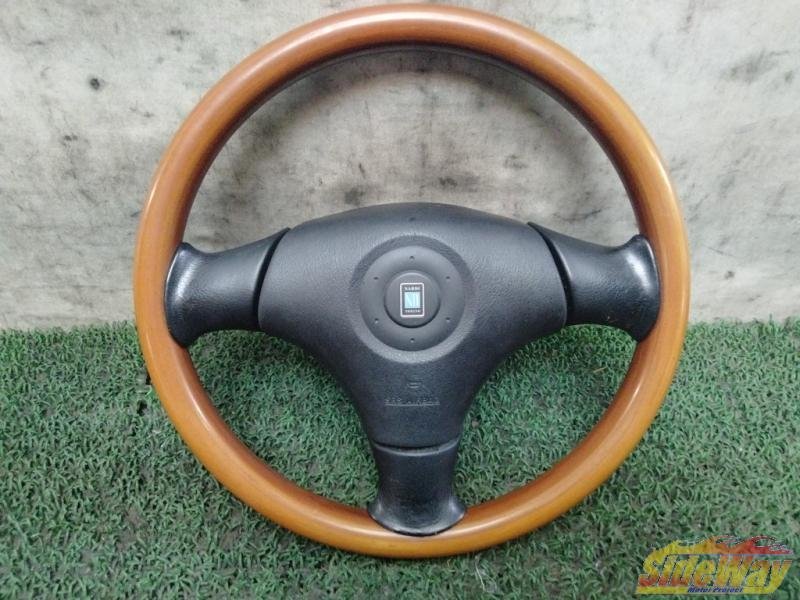 M_ロードスター(NB8C)純正ナルディ ウッドステアリング【346S】