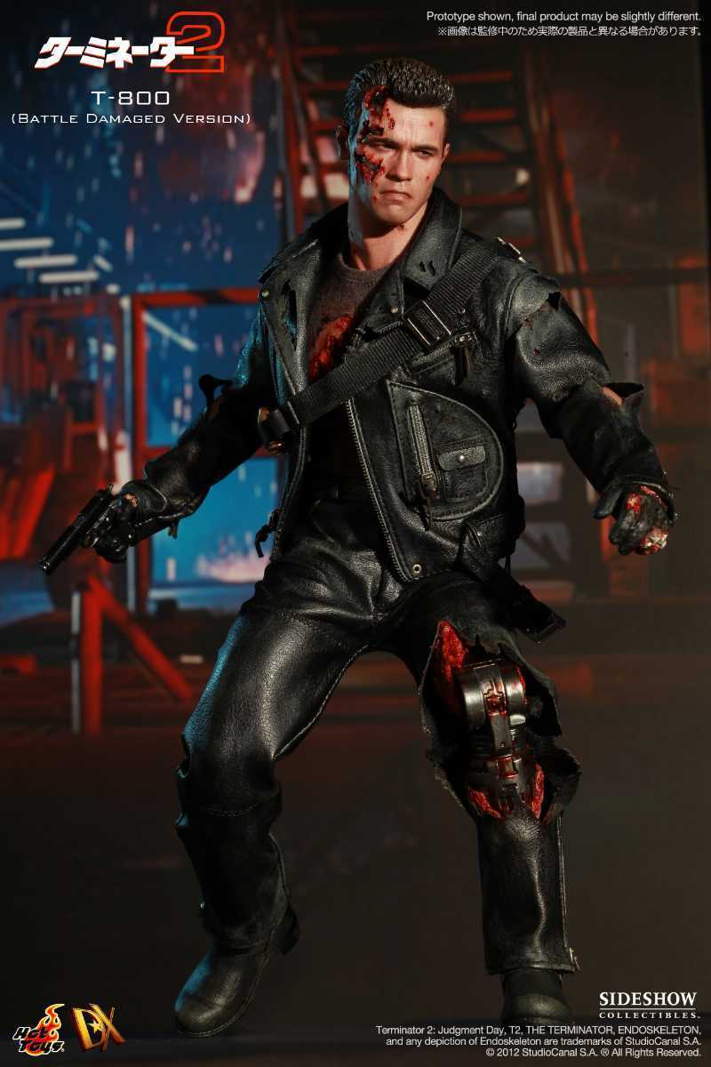 ホットトイズ 1/6 『ターミネーター2』 T-800/バトルダメージ版/DX13