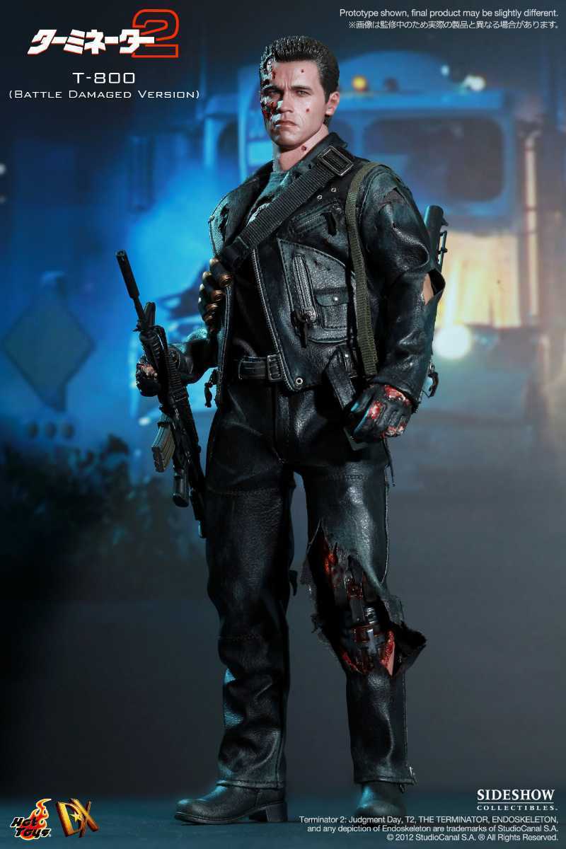 ホットトイズ 1/6 『ターミネーター2』 T-800/バトルダメージ版/DX13