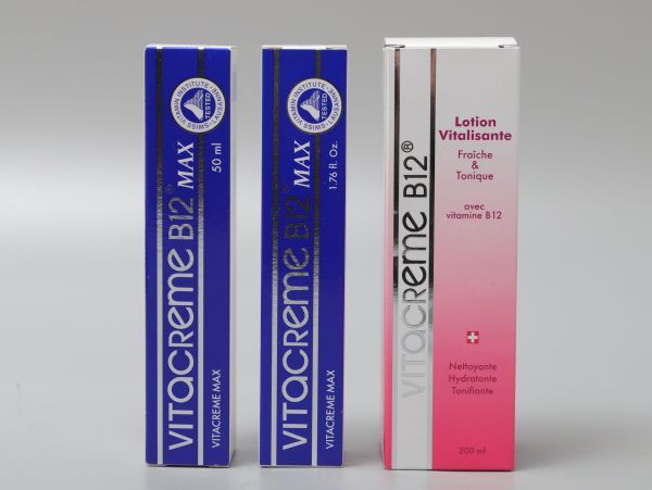 PF975. VITACREAM ビタクリーム MAX・Bローション 化粧水 計3点