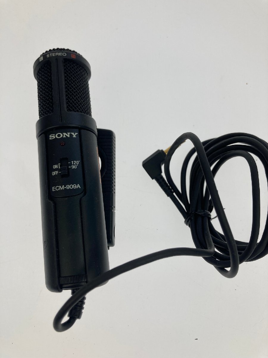 H【中古品】 SONY ECM-999 ECM-909A コンデンサーマイク セット 〈96