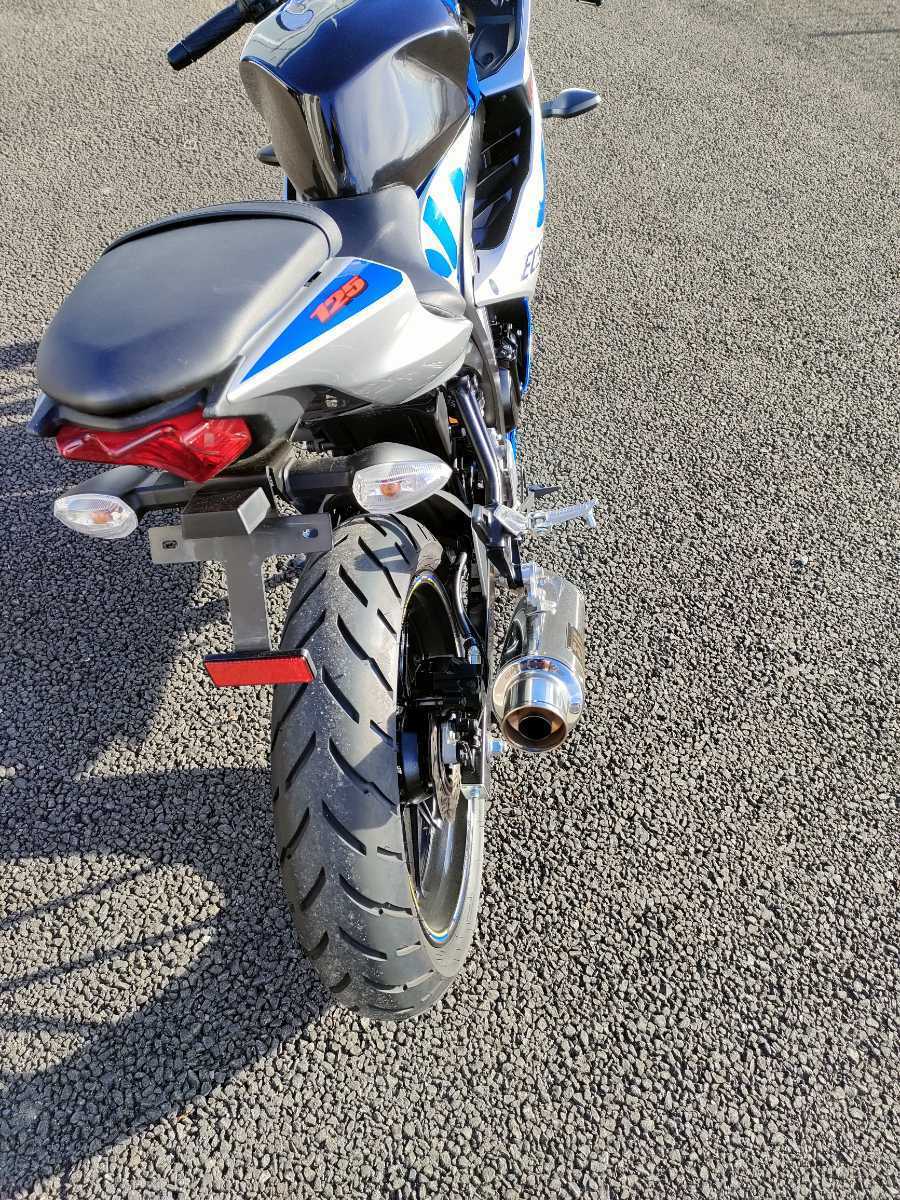 スズキ　GSX-R125　ABS ECSTAR GSX ヨシムラ　極上車　青/銀　走行2245km カスタム　DL33B 　ワンオーナー　 GSX-R125 スズキ | ABSに特別色！ ABSの「エクスターカラー」新車入荷しました 試乗インプレッション伝統の遺伝子を感じる