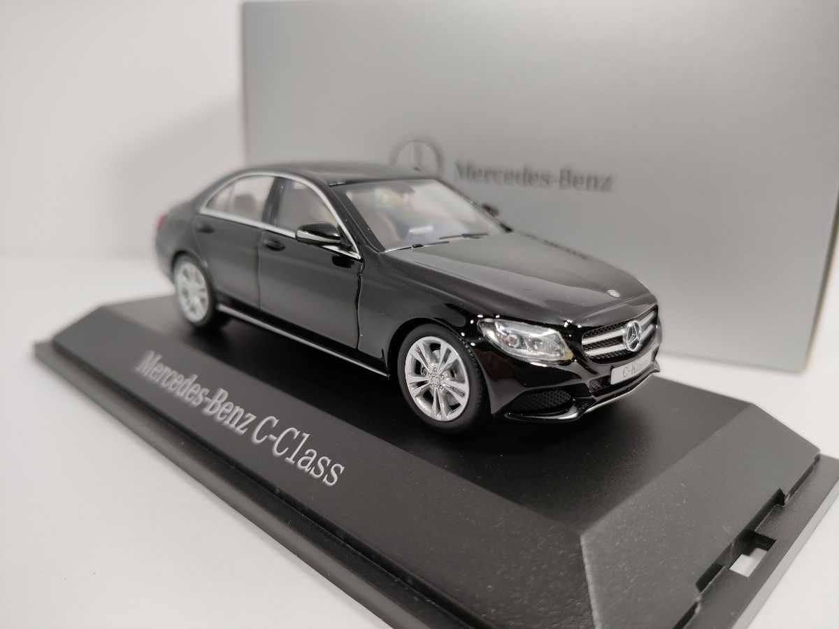 中古品 1/43 メルセデスベンツ W205 Cクラス BLACK B66960246【管理No 