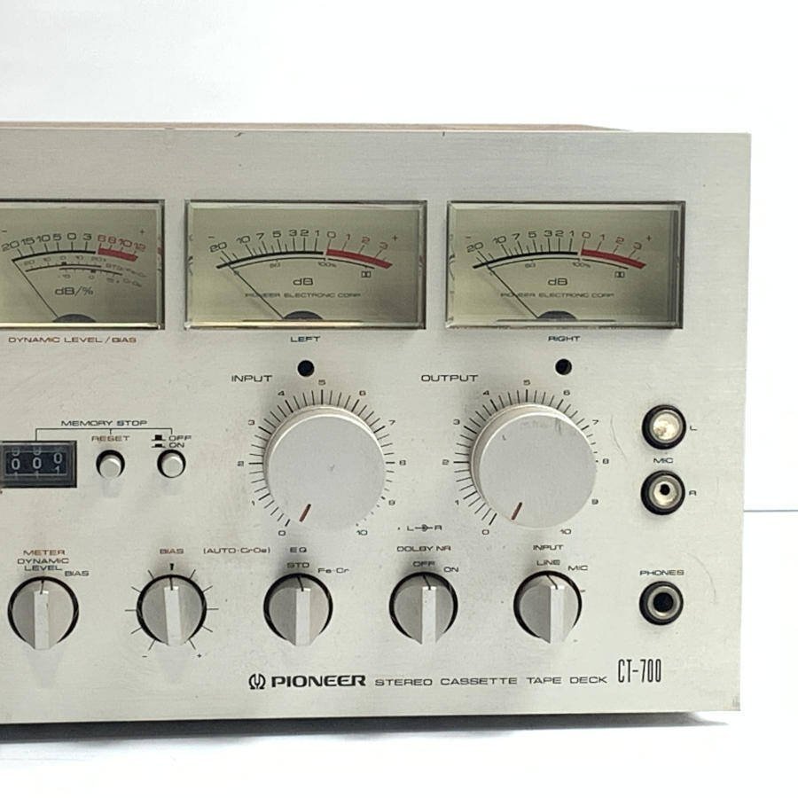 Pioneer CT-700 カセットデッキ パイオニア XJO102089 Pioneer CT-700