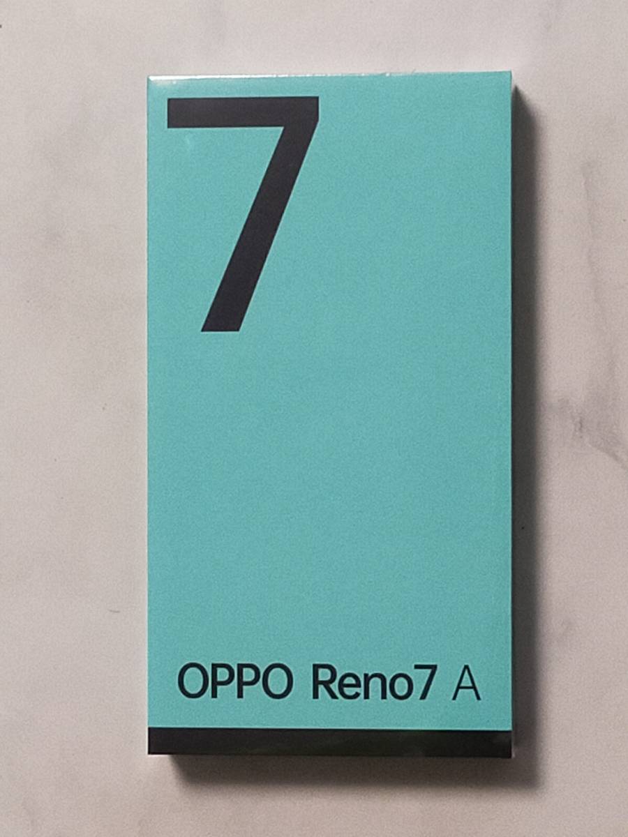 新品未開封 OPPO Reno7A 本体 ドリームブルー ドリームブルー OPPO