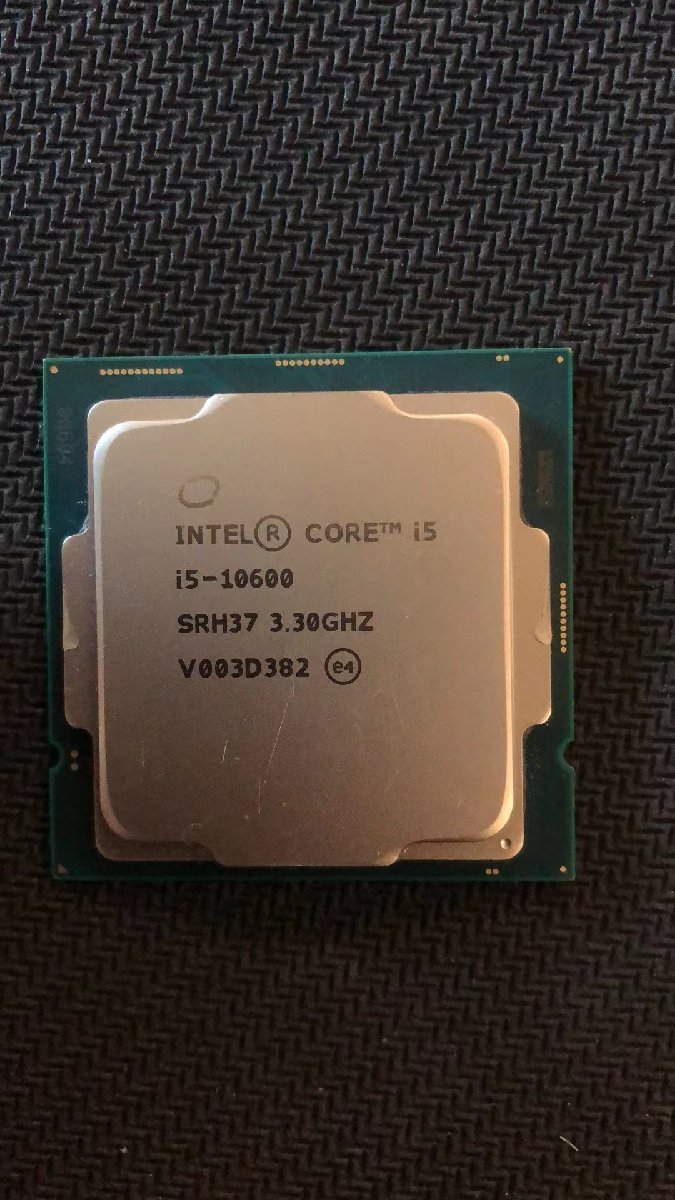 CPU インテルIntel Core I5-10600 プロセッサー 中古 動作未確認