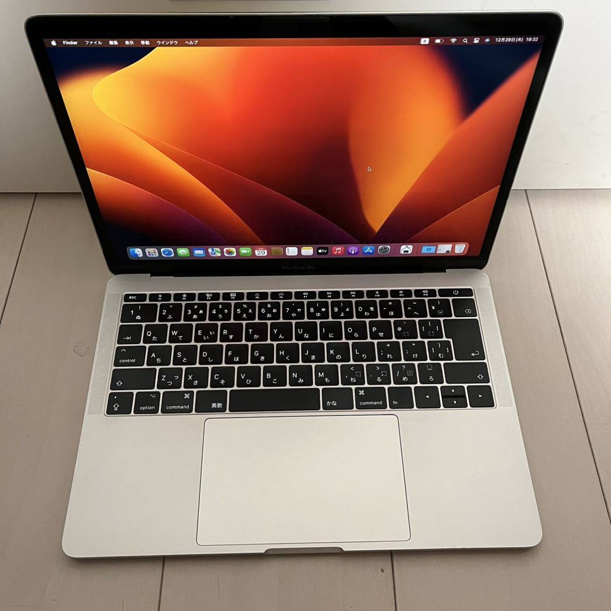 MacBook Pro 13インチ 2017 メモリ16G バッテリー修理推奨 ノートPC