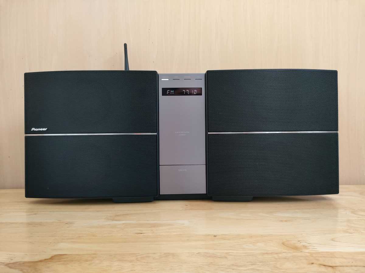 Pioneer X-SMC55 壁掛け対応 スタイリッシュCDミニコンポ