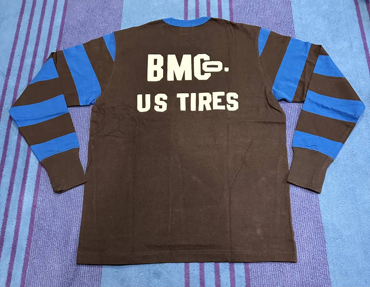 Freewheelers フリーホイーラーズ 袖ボーダー ロングスリーブ Tシャツ 