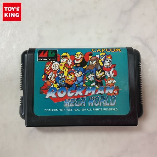  1円〜 箱無 メガドライブ ロックマン メガワールド(アクション)｜売買されたオークション情報、yahooの商品情報をアーカイブ公開 - オークファン メガドライブ