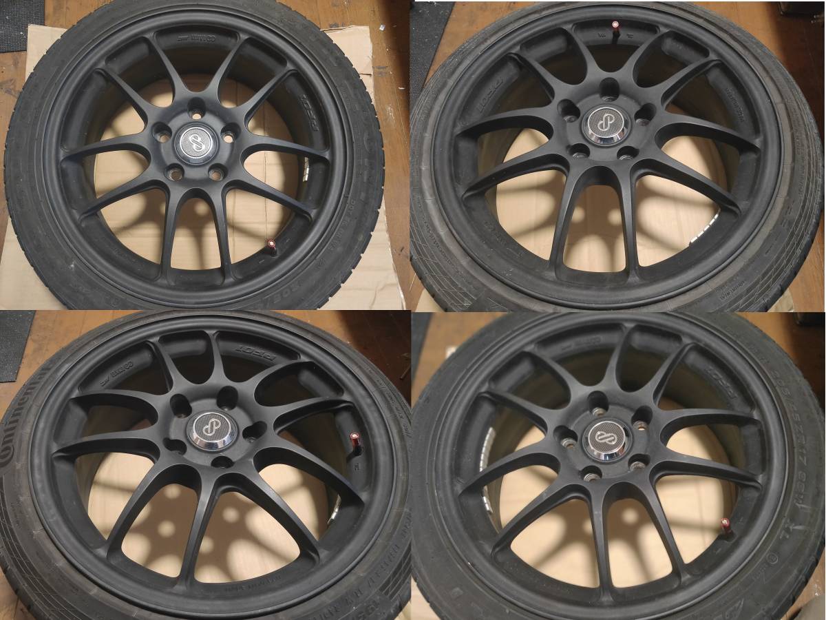 ENKEI エンケイ PF01 17インチ 7J PCD114.3 4本セット ショップにて 