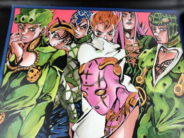 A08-326-1221-056 ジョジョの奇妙な冒険 Part5 ポスター 黄金の風 荒木